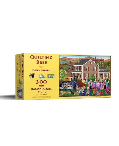 SunsOut Quilting Bees 300 piece Jigsaw Puzzle for Adults