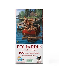 SunsOut Dog Paddle 300 piece Jigsaw Puzzle for Adults