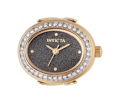 Invicta Women's 49601 Mini Quartz 2 Hand Black Dial Watch