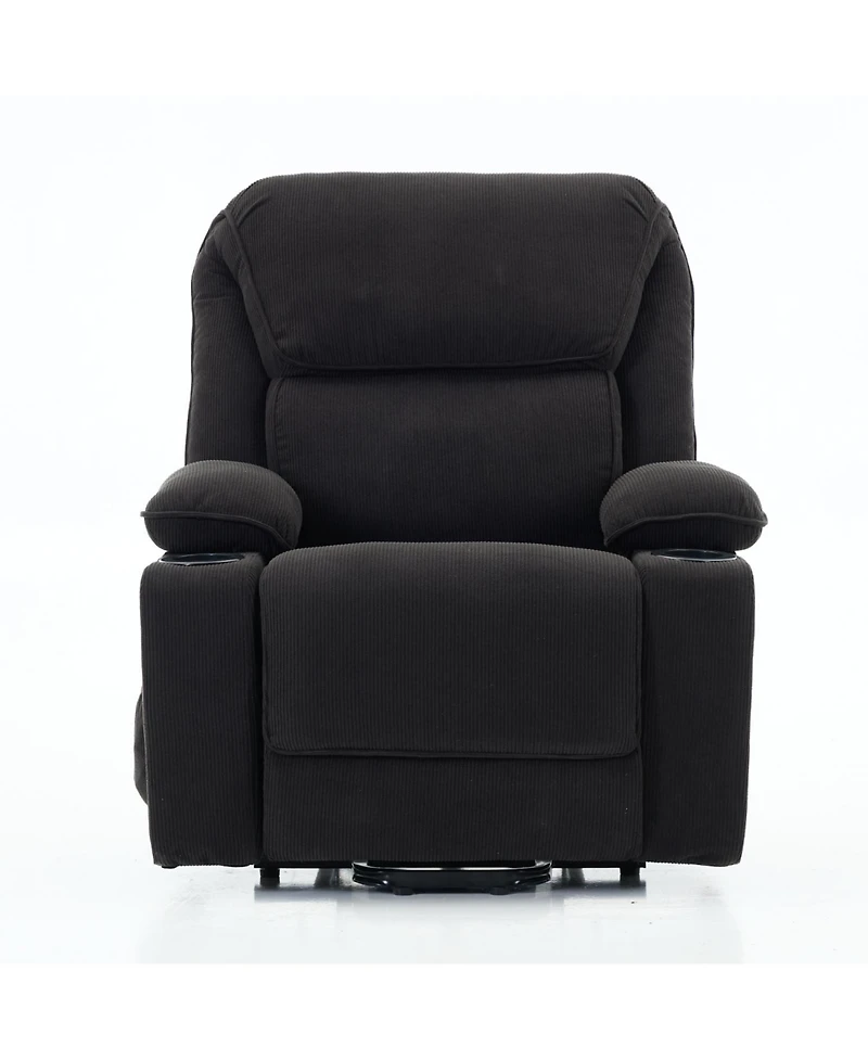 Streamdale Furniture Streamdale Remote-Controlled Heating and Massage Assistive Recliner for Seniors