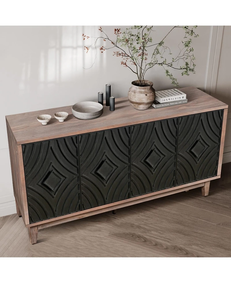 Streamdale Furniture Mid-Century Modern Sideboard (60")
