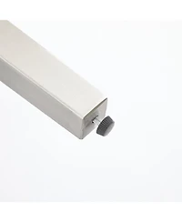 Streamdale Furniture Velvet Dining Chair with Chrome Legs