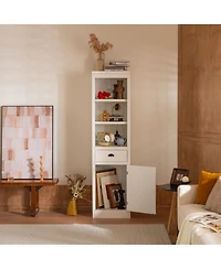 Streamdale Furniture 75" Display Shelf with Cabinet