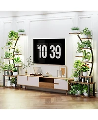 Streamdale Furniture 9-Tier Plant Stand with Grow Lights