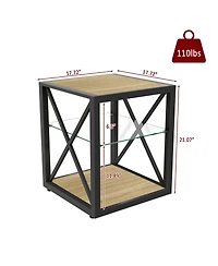 Streamdale Furniture Modern End Table Set of 2