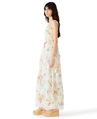 Steve Madden Women's Alexus Sweetheart Neck Maxi Dress