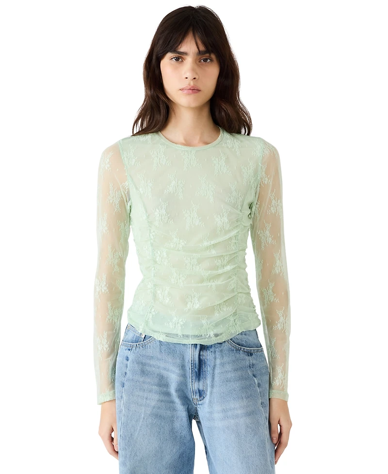 Steve Madden Women's Luma Crewneck Top