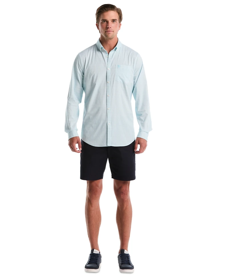 Original Penguin Men's Croquet Print Collared Shirt