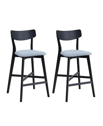 Streamdale Furniture Streamdale Modern Upholstered Bar Chairs