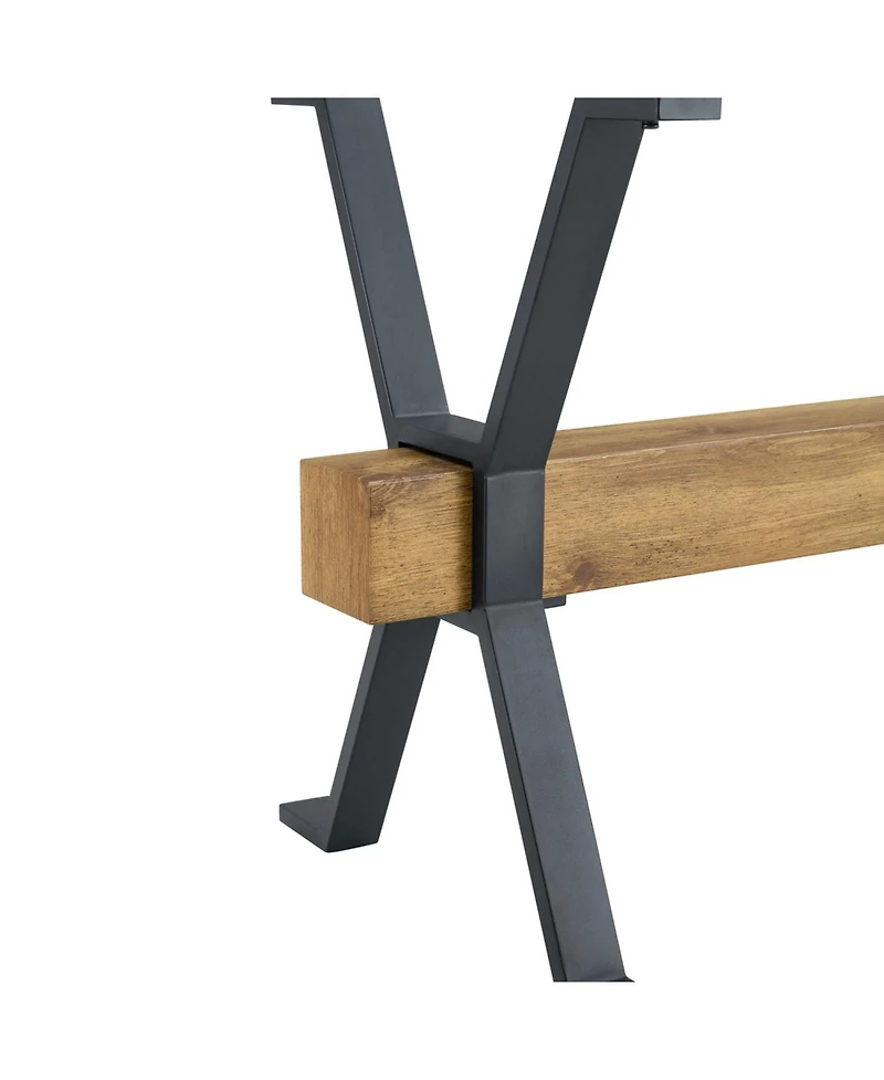 Streamdale Furniture Glass Top Table & 10 Gray Linen Chairs