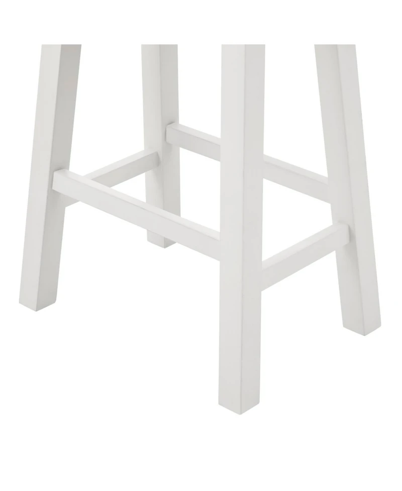 Streamdale Furniture Bar Table & Chairs Set - Antique Grey/White