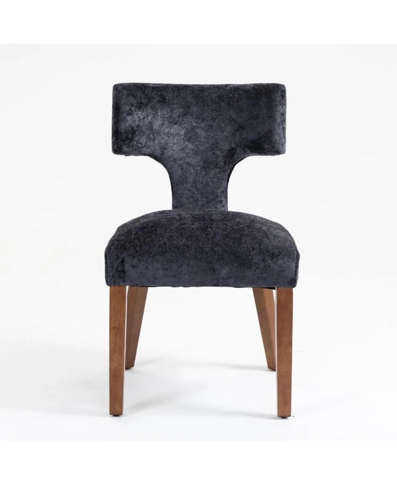 Streamdale Furniture Mid Century Modern Dining Chairs (Set of 2) Gray