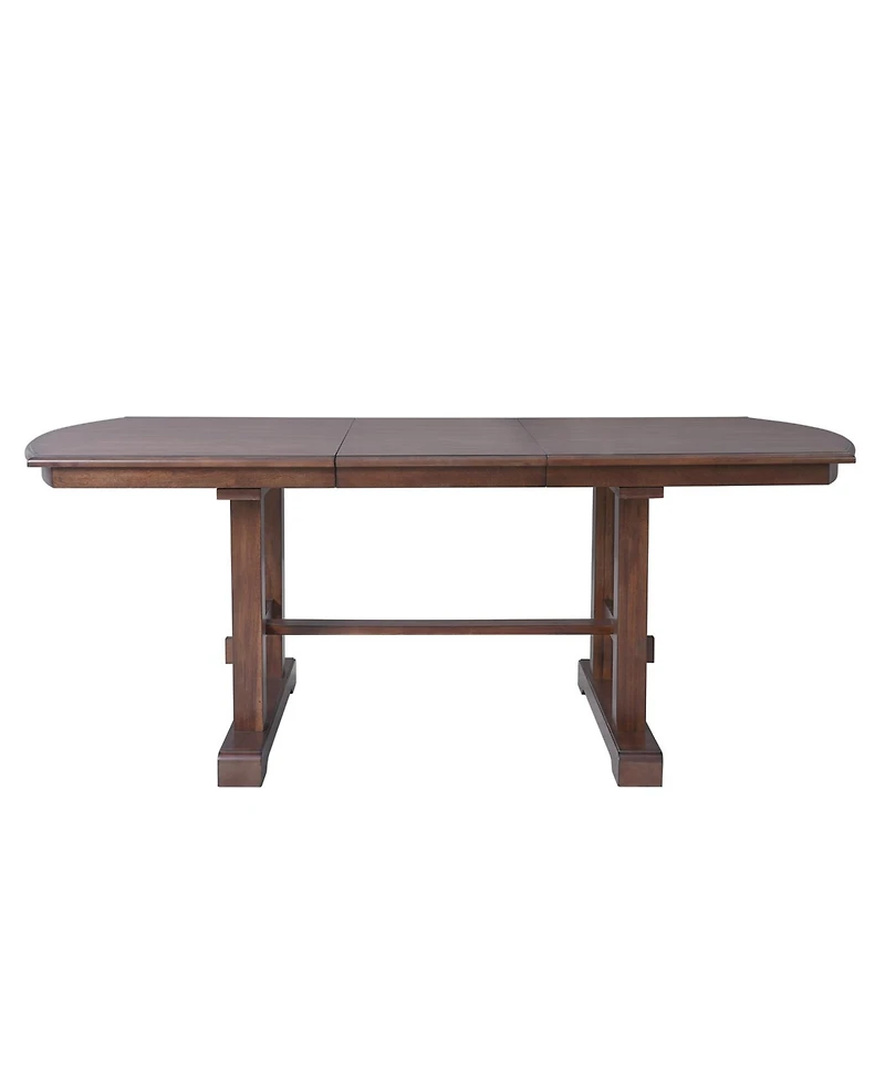 Streamdale Furniture Extendable Wood Dining Set with 4 Chairs & Bench