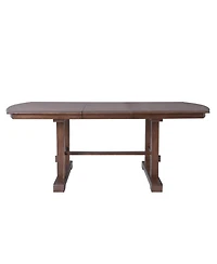 Streamdale Furniture Extendable Wood Dining Set with 4 Chairs & Bench