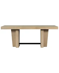 Streamdale Furniture Streamdale Farmhouse Extendable Dining Table Set with Bench & 4 Chairs