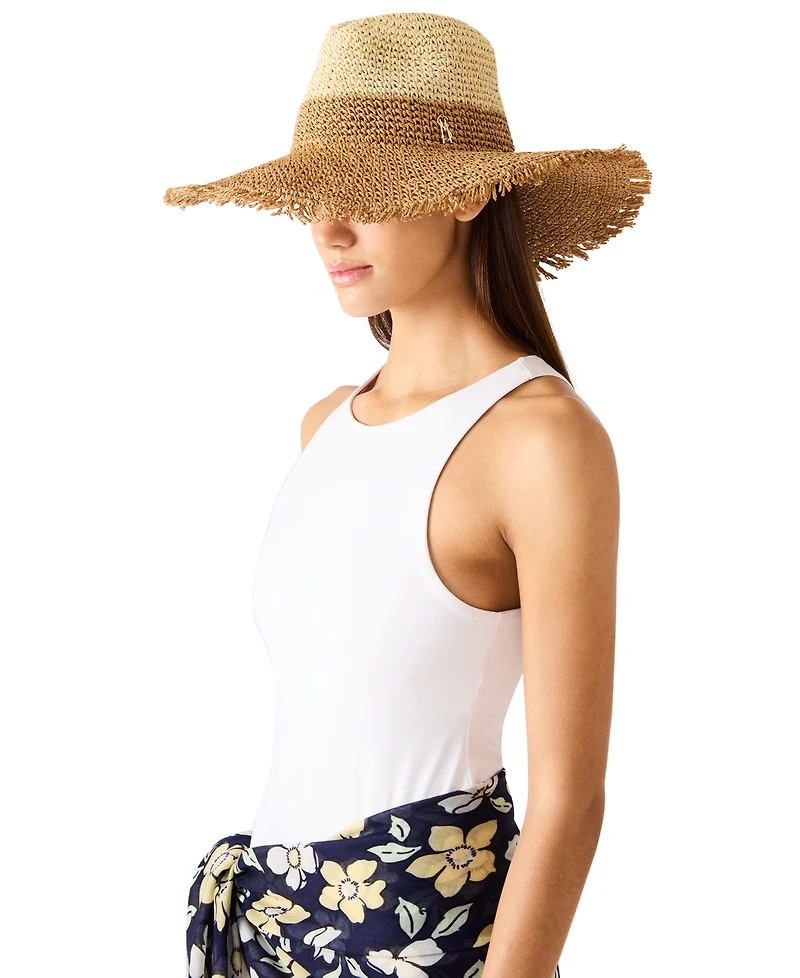 Steve Madden Split Decision Crochet Panama Hat