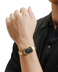 Breda Women's 'Jane' Gold Stainless Steel Bracelet Watch