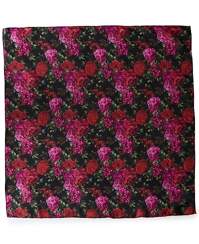Steve Madden Vintage-Inspired Floral Square Scarf