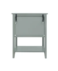 Streamdale Furniture + 2-Drawer + Wood + Storage + End Table