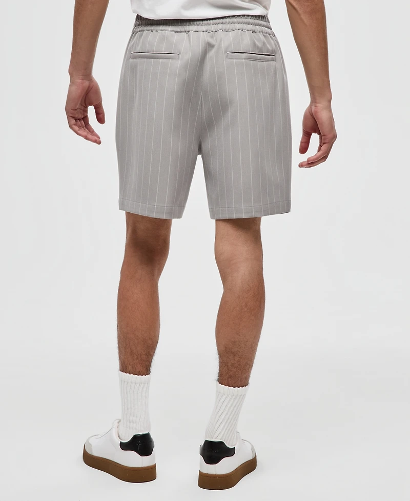 Mode of One Men's Pinstripe Pull-On Shorts, Macy's Exclusive