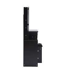 Streamdale Compact Left-Facing Vanity with Storage