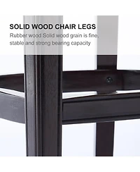 Streamdale Furniture Cow Leather & Wood Bar Stool - 29.5" Kitchen/Pub Height