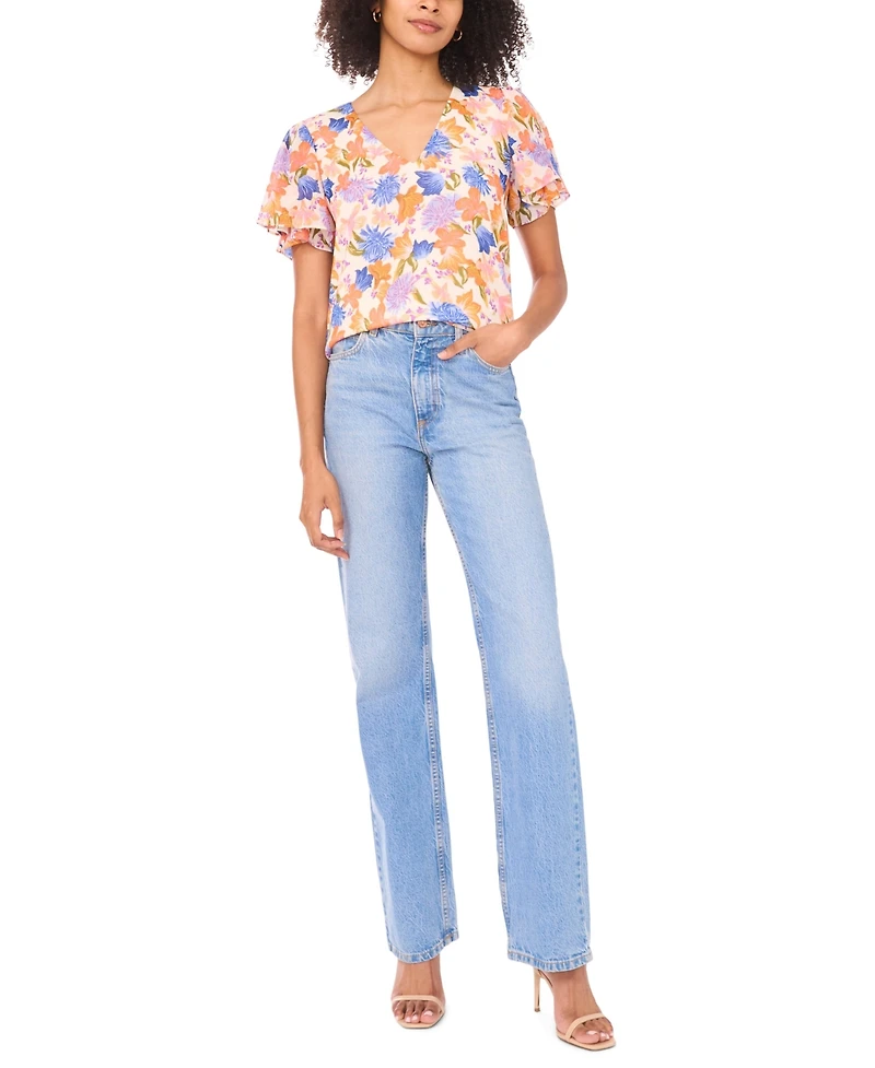 Vince Camuto Women's V-Neck Blouse