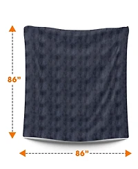 Cheer Collection Ultra Soft Faux Fur to Microplush Reversible Oversized Throw, 86" x