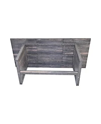 Streamdale Furniture Farmhouse Dining Table 70.87" Gray