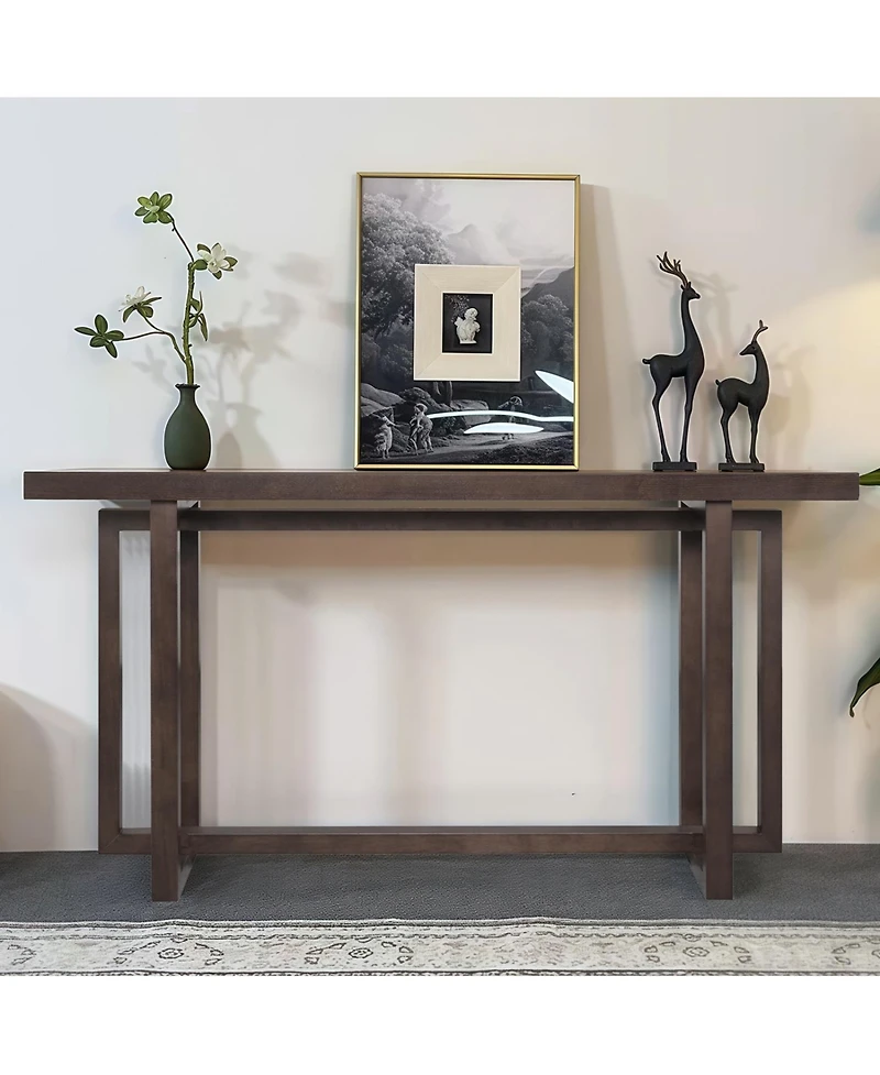 Streamdale Furniture 59" Narrow Console Table - Entryway/Sofa Table