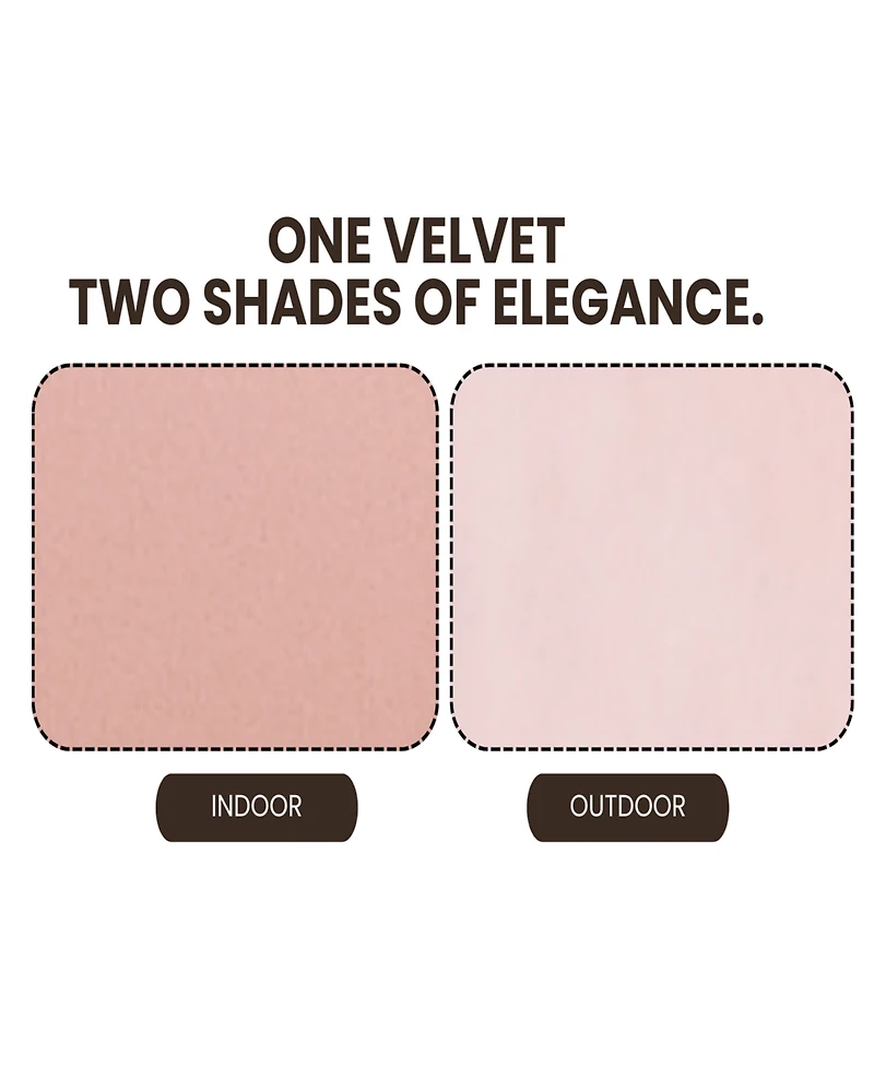 Streamdale Furniture Velvet Pink Bunny-Ear Pet-Friendly Armchair with Cat & Dog Hideaway