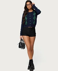 Edikted Women's Farren Argyle Cardigan