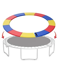 Gymax 14FT Trampoline Spring Cover Universal Trampoline Replacement Pad w/Split Design