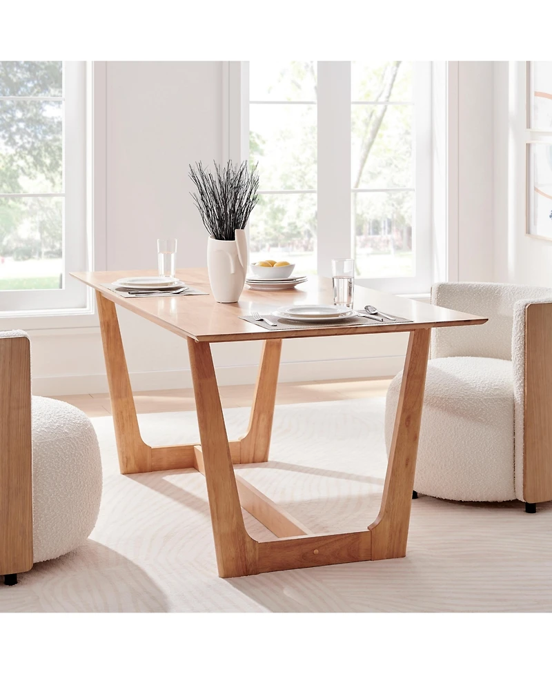 Danya B Hans Ansit White Abstract Face Matte Ceramic Sculpture Planter Vase