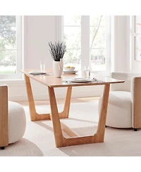 Danya B Hans Ansit White Abstract Face Matte Ceramic Sculpture Planter Vase