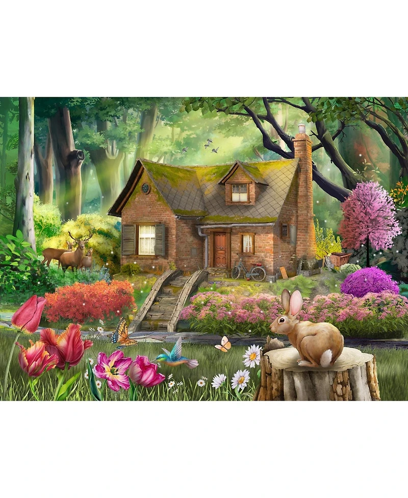 SunsOut Cabin Retreat 1000 piece Jigsaw Puzzle for Adults