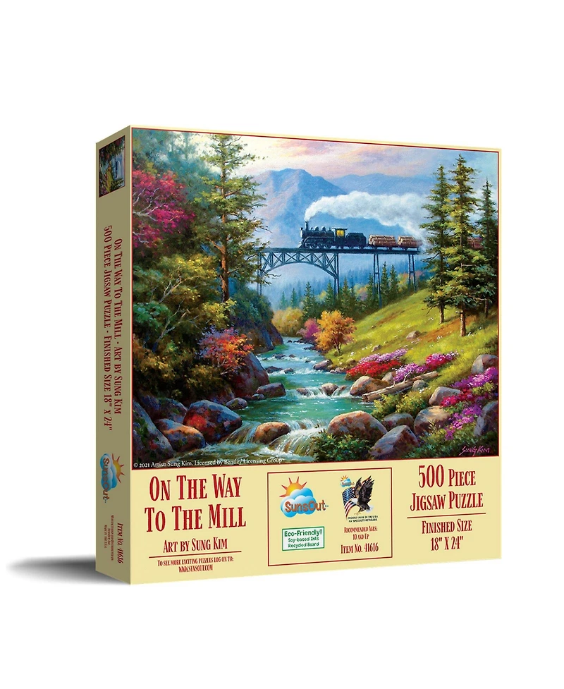 SunsOut On the Way to the Mill 500 piece Jigsaw Puzzle for Adults