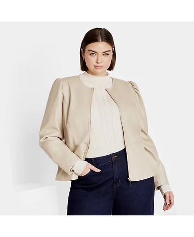 City Chic Plus Mysteria Jacket
