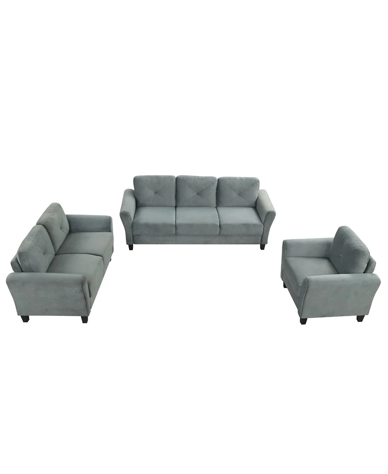 Streamdale Furniture Couch Comfortable Sectional Couches set 1+2+3
