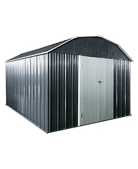 Streamdale Furniture 10'x12' Metal Storage Shed with Lockable Doors