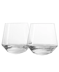 Zwiesel Glas Pure Dancing Crystal Tumblers, Set of 2