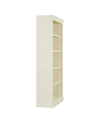 Streamdale Furniture 83.4" 5-Tier Bookcase with Light & Adjustable Shelves