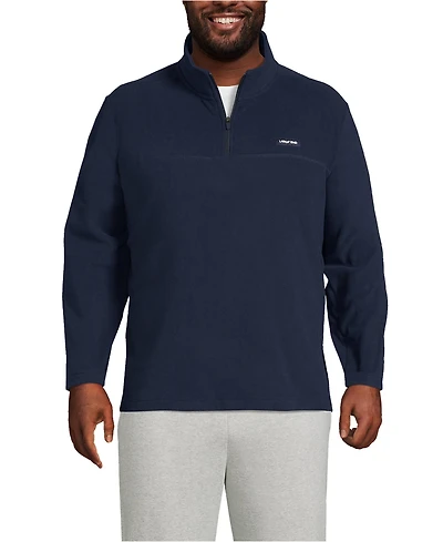 Lands' End Big & Tall Anyweather Fleece Quarter Zip Pullover