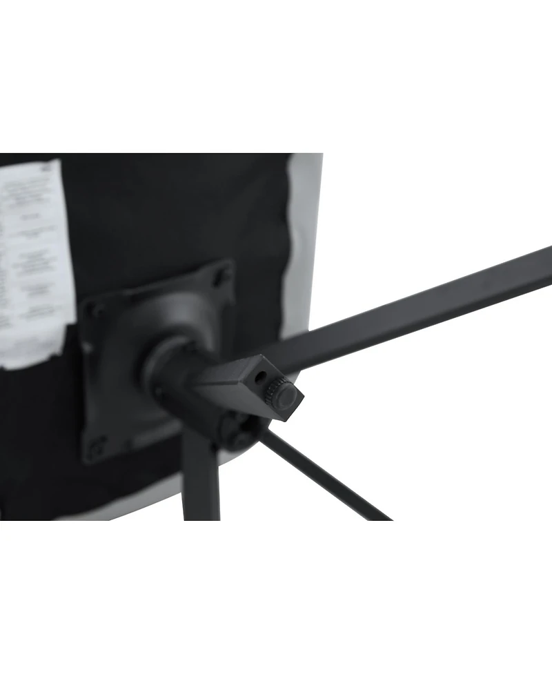 Streamdale Furniture Swivel Dining Chairs, Set of 2, Light Gray Leather, Gold Mesh