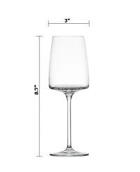Zwiesel Glas Sensa Crystal Wine Glasses, Set of 4