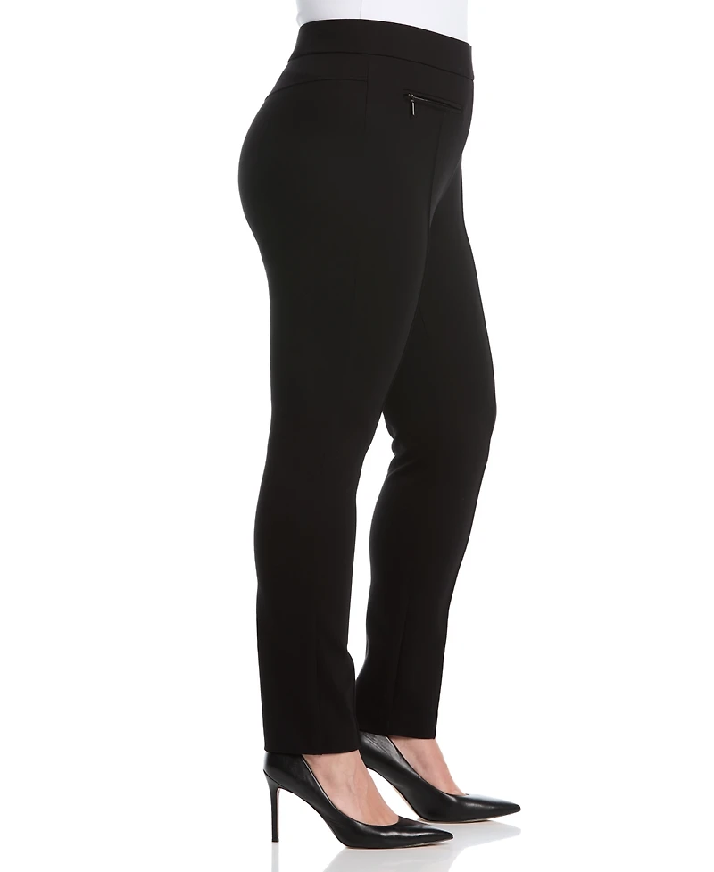 Rafaella Plus Ponte Slim Leg Pant