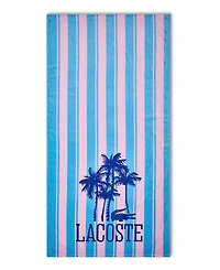 Lacoste Palm Trees Cotton Beach Towel, 36" x 72"