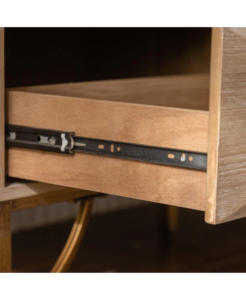 Streamdale Furniture Light Wood 6-Drawer Dresser/Tv Stand