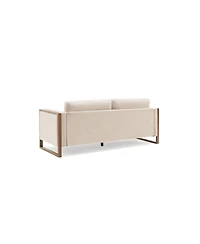 Streamdale + 79" Solid Wood Modern Design Sofa
