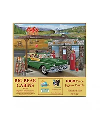 SunsOut Big Bear Cabins 1000 piece Jigsaw Puzzle for Adults